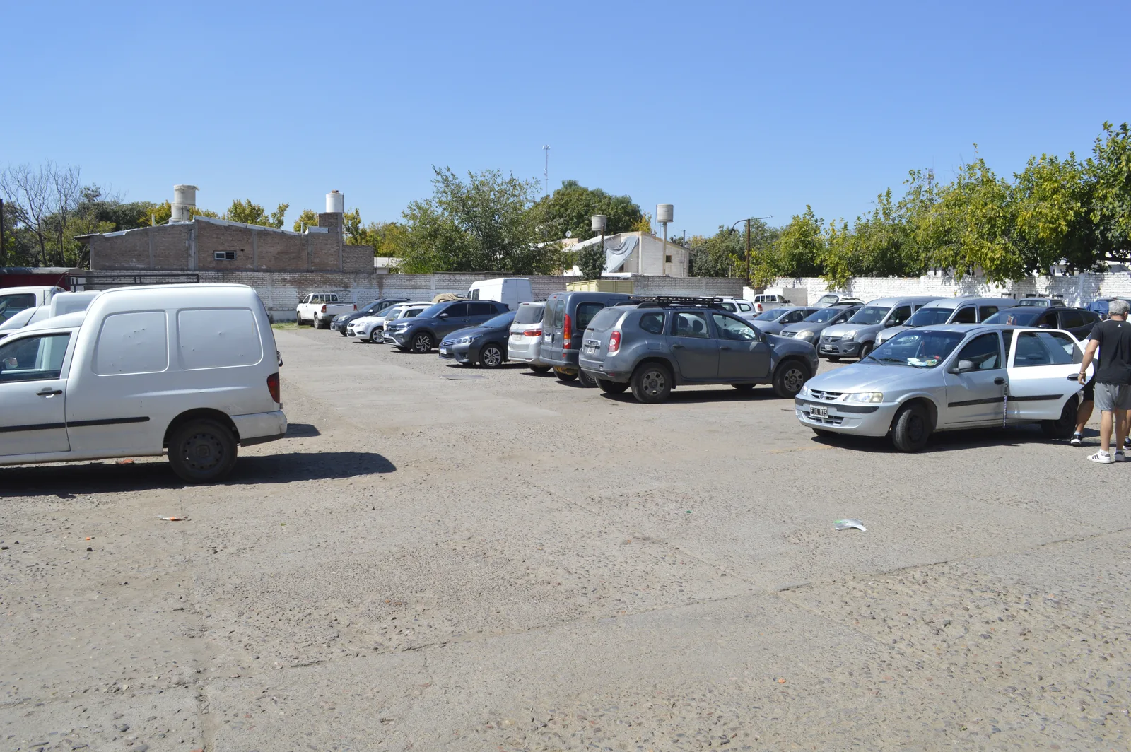 Playa de estacionamiento del Mercado de Las Heras