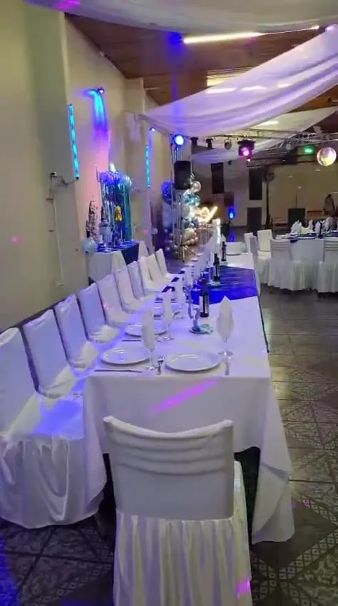 Vista previa de una ambientación del Salón de Eventos
